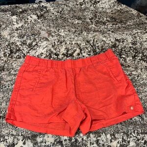 Lilly Pulitzer 4" Lilo Linen Short Mizner Red